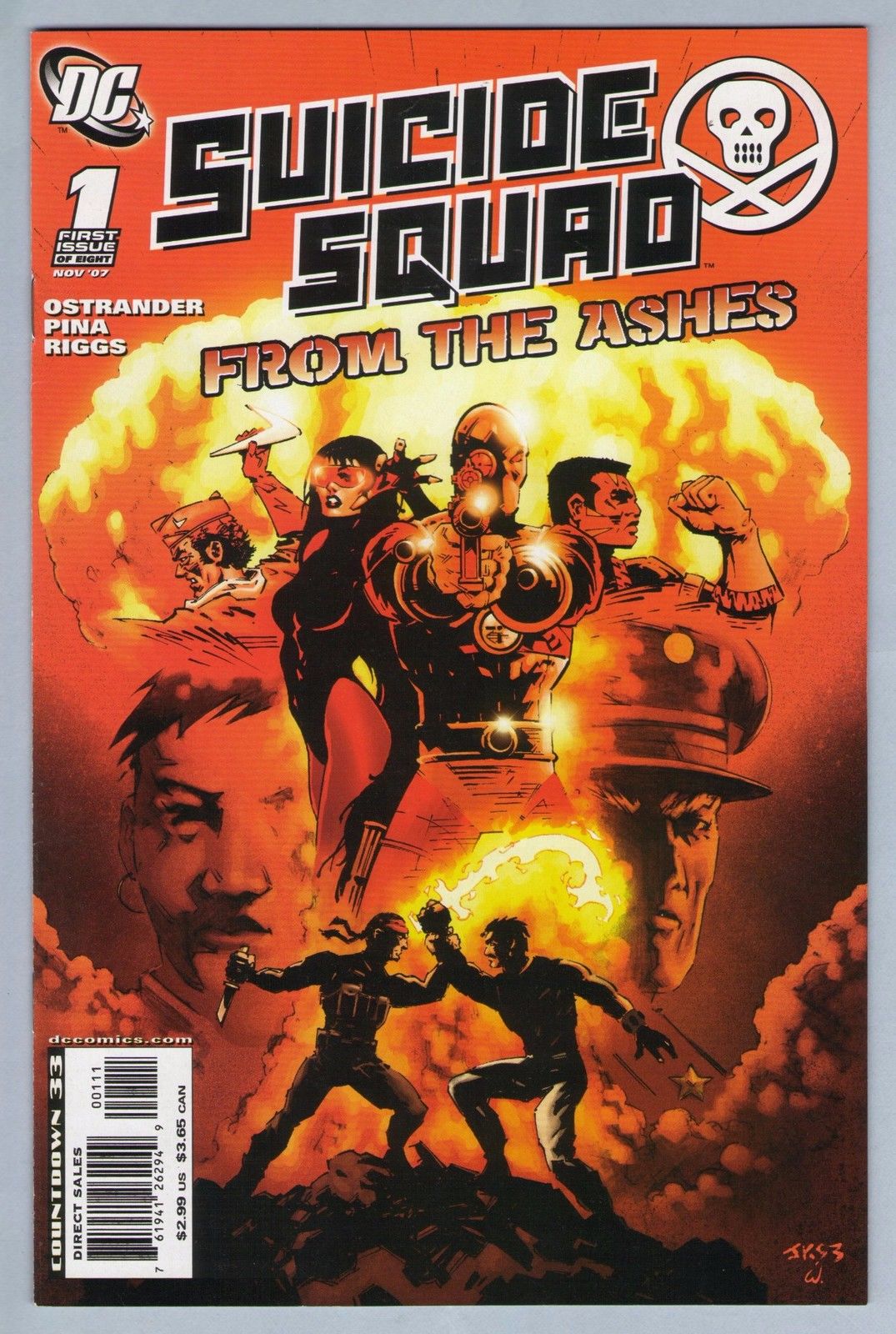 Suicide Squad: Raise the Flag 1 (Nov 2007) NM- (9.2)