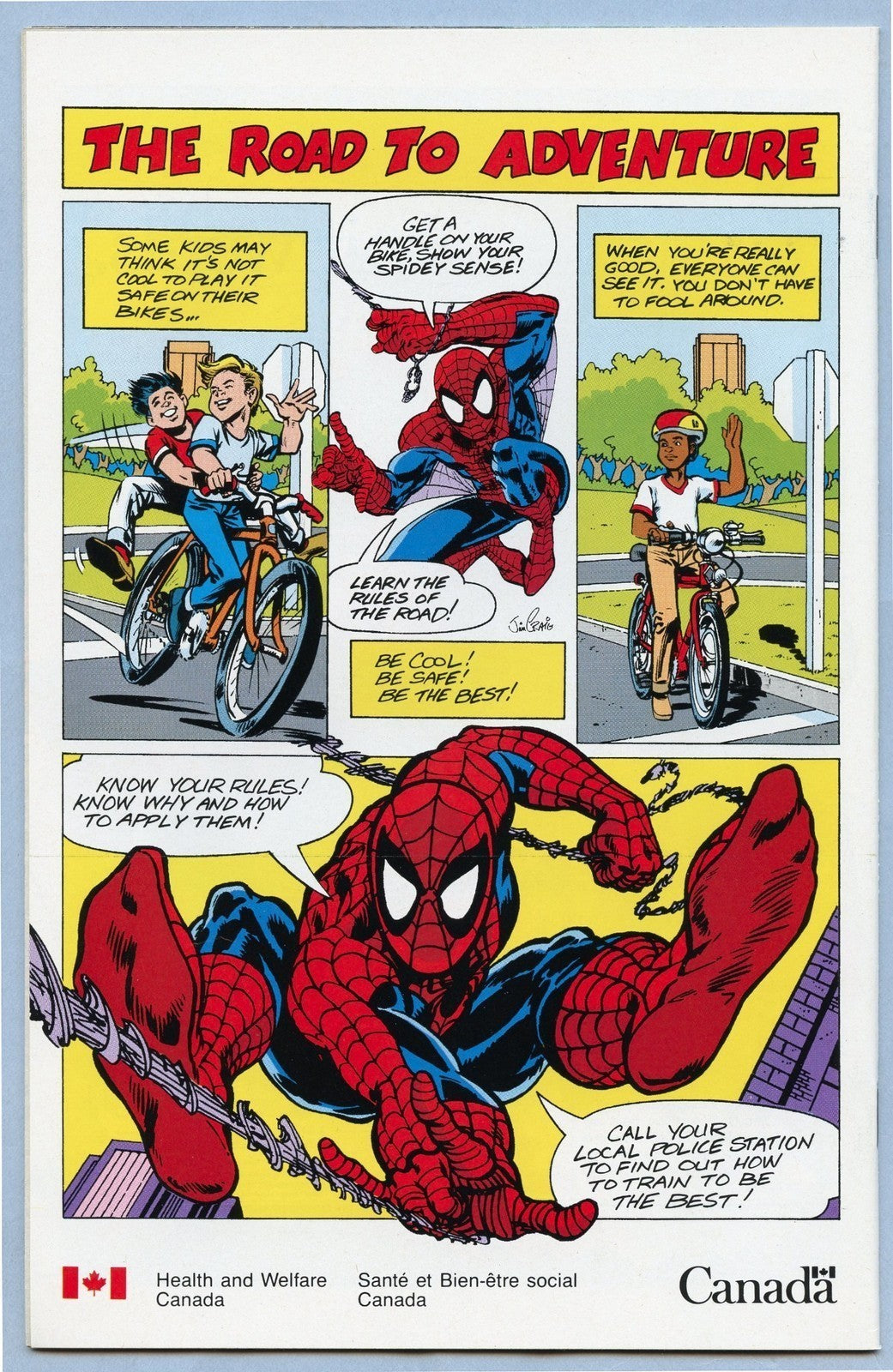 Amazing Spider-man - Chaos in Calgary 4 (1991) NM- (9.2)
