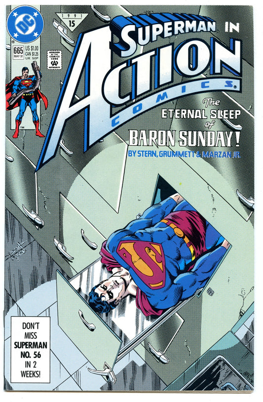 Action Comics 665 (May 1991) NM- (9.2)