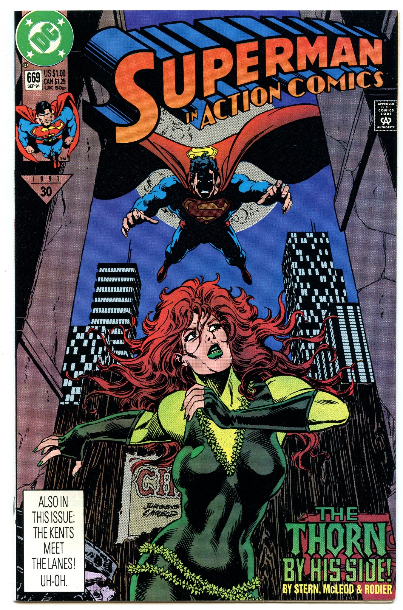 Action Comics 669 (Sep 1991) NM- (9.2)