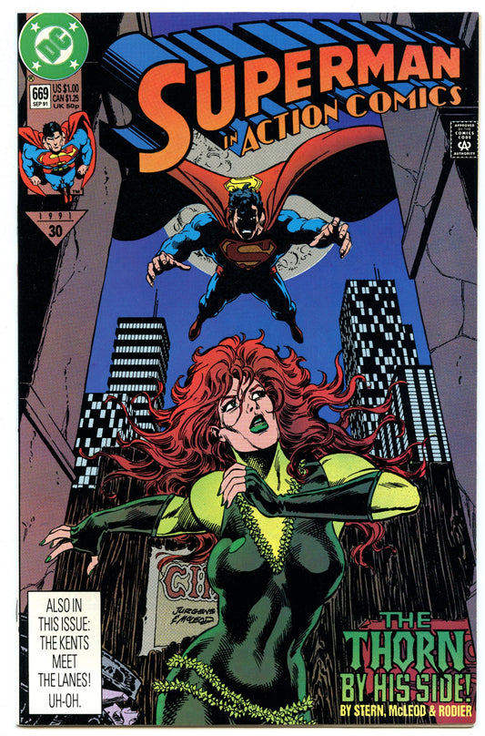 Action Comics 669 (Sep 1991) NM- (9.2)