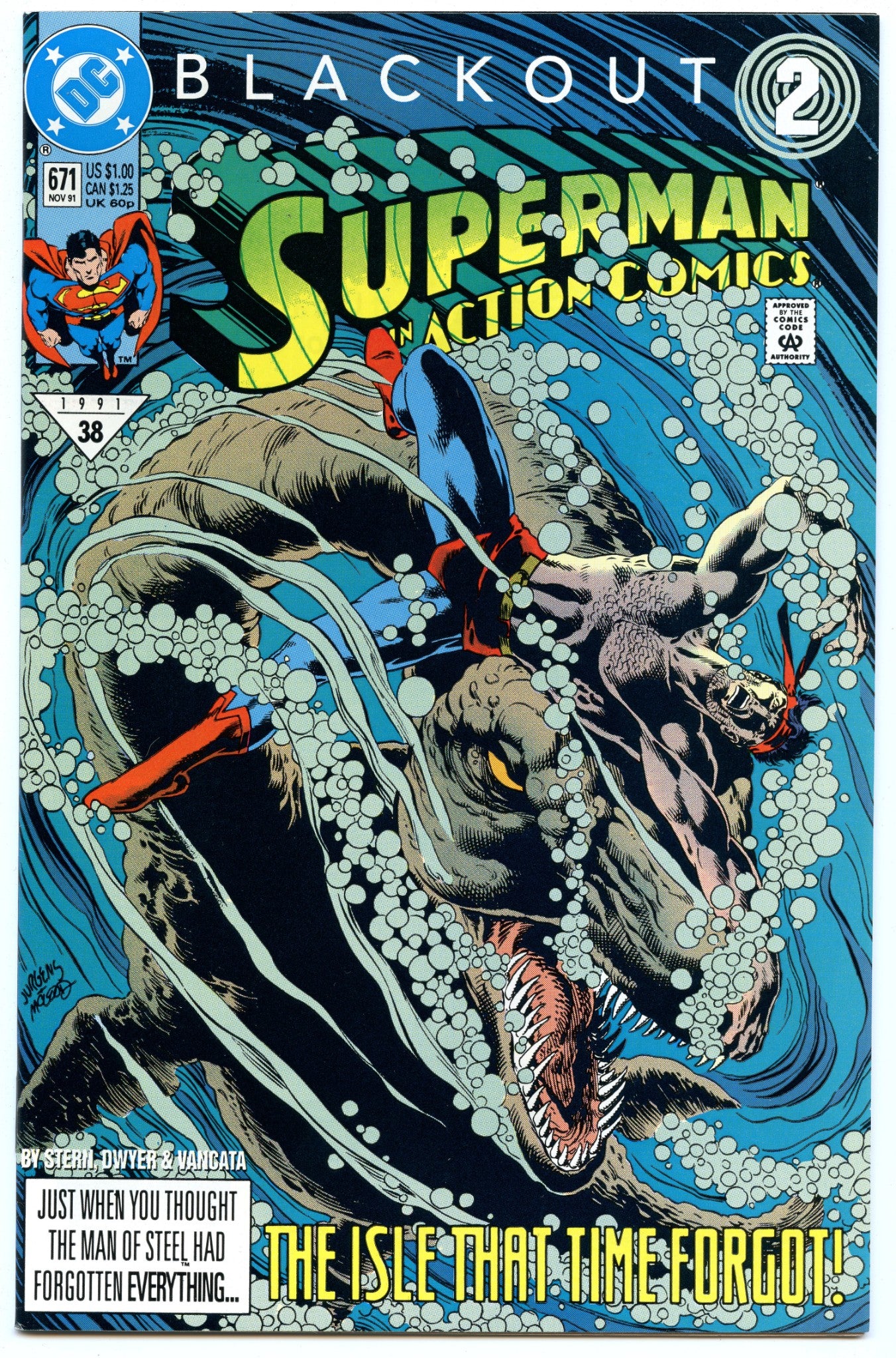 Action Comics 671 (Nov 1991) NM- (9.2)