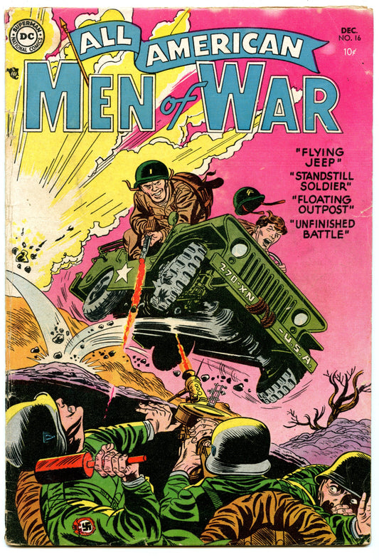 All-American Men of War 16 (Dec 1954) VG- (3.5)