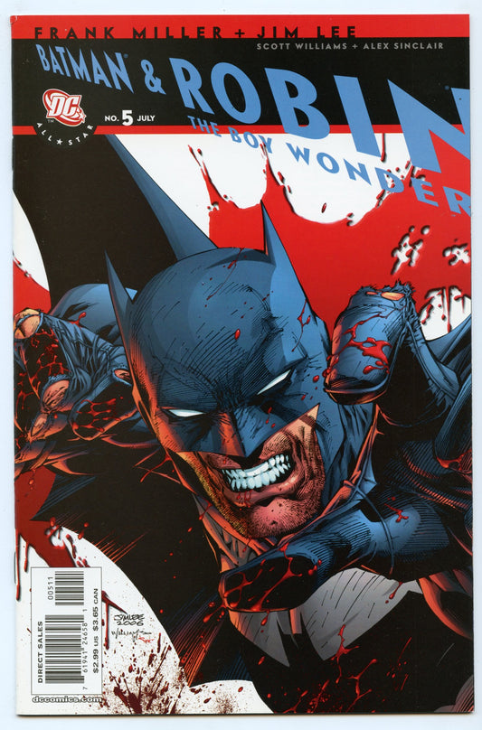 All Star Batman & Robin 5 (Jul 2007) VF+ (8.5)