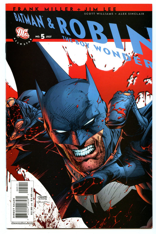 All Star Batman & Robin 5 (Jul 2007) NM- (9.2)