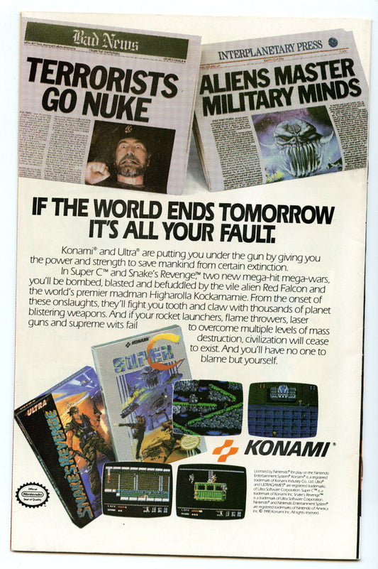 Avengers 321 (Aug 1990) NM- (9.2)