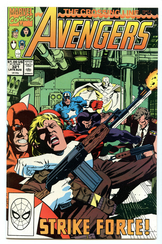 Avengers 321 (Aug 1990) NM- (9.2)