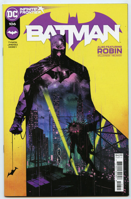 Batman V3 106 (May 2021) NM- (9.2) - 1st Miracle Molly
