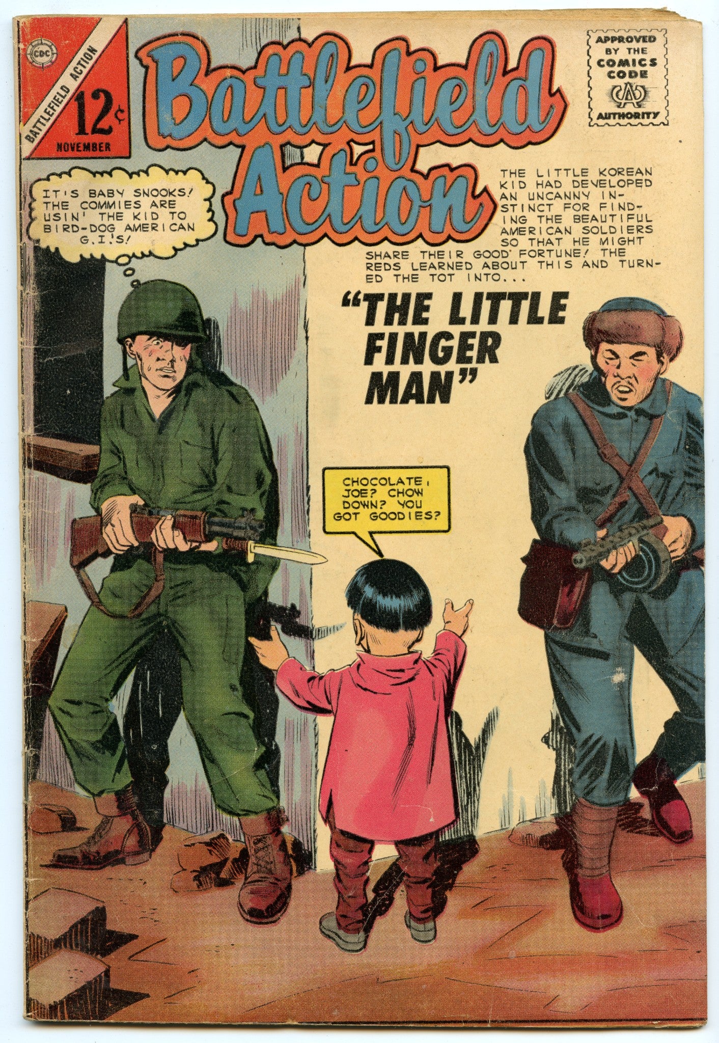 Battlefield Action 55 (Nov 1964) VG- (3.5)