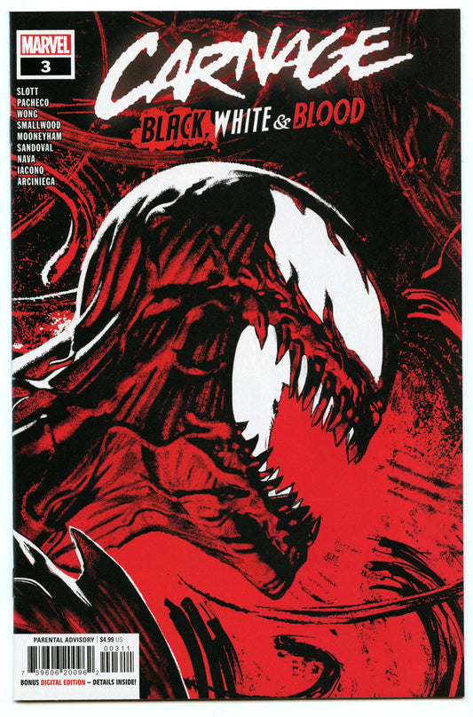 Carnage: Black, White & Blood 3 (Jul 2021) NM- (9.2)