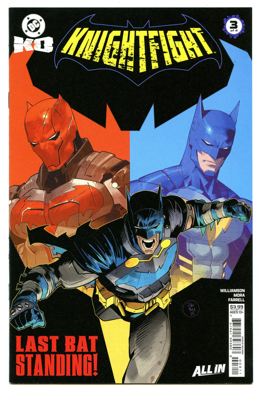 DC K.O. Knightfight 3 (Mar 2026) NM- (9.2) - 1st appearance Batman's grandson