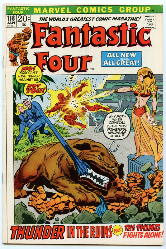 Fantastic Four 118 (Jan 1972) VF/NM (9.0)