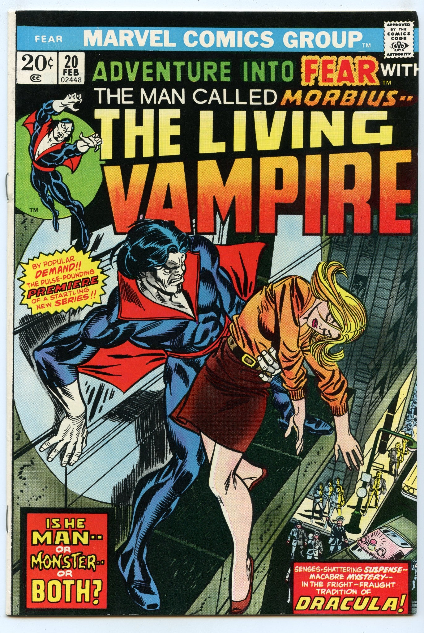 Fear 20 (Feb 1974) VF/NM (9.0)