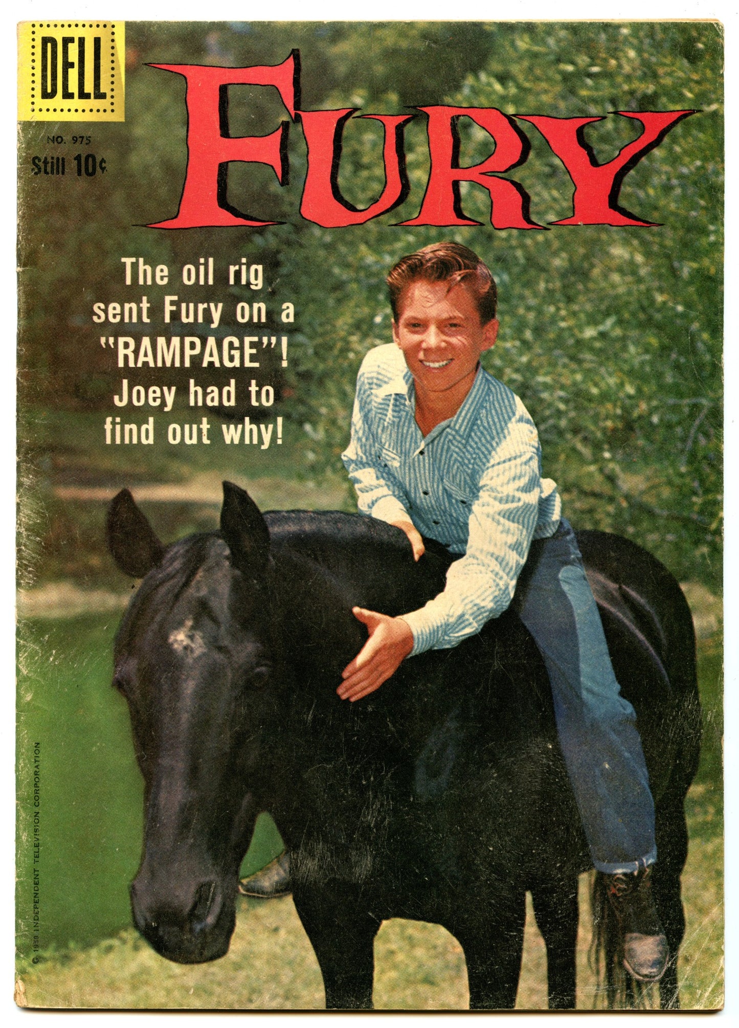 Four Color 975 (Mar 1959) VG+ (4.5) - Fury