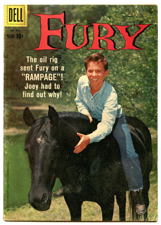 Four Color 975 (Mar 1959) VG+ (4.5) - Fury