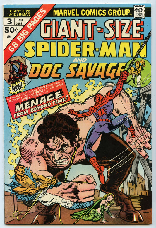 Giant-Size Spider-man 3 (Jan 1975) VF/NM (9.0)