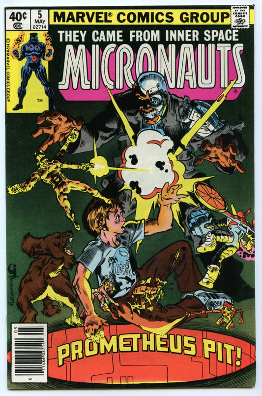 Micronauts 5 (May 1979) VF+ (8.5)