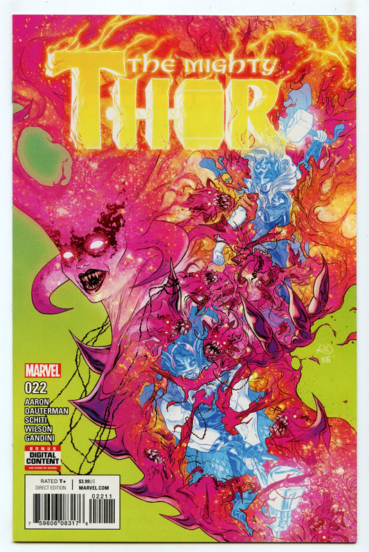 Mighty Thor V2 22 (Oct 2017) NM- (9.2) - 1st Sindr
