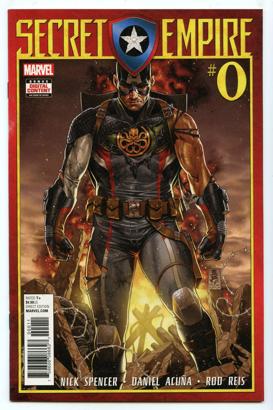 Secret Empire 0 (Jun 2017) NM- (9.2)