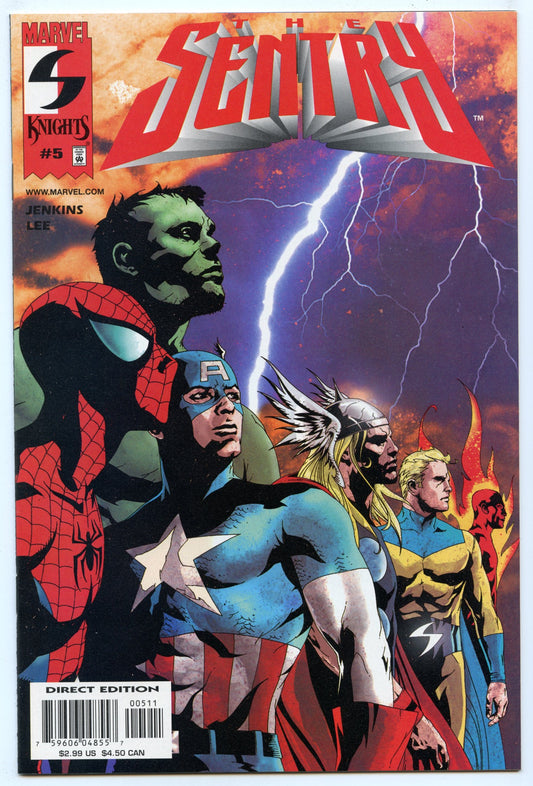 Sentry 5 (Jan 2001) NM- (9.2)