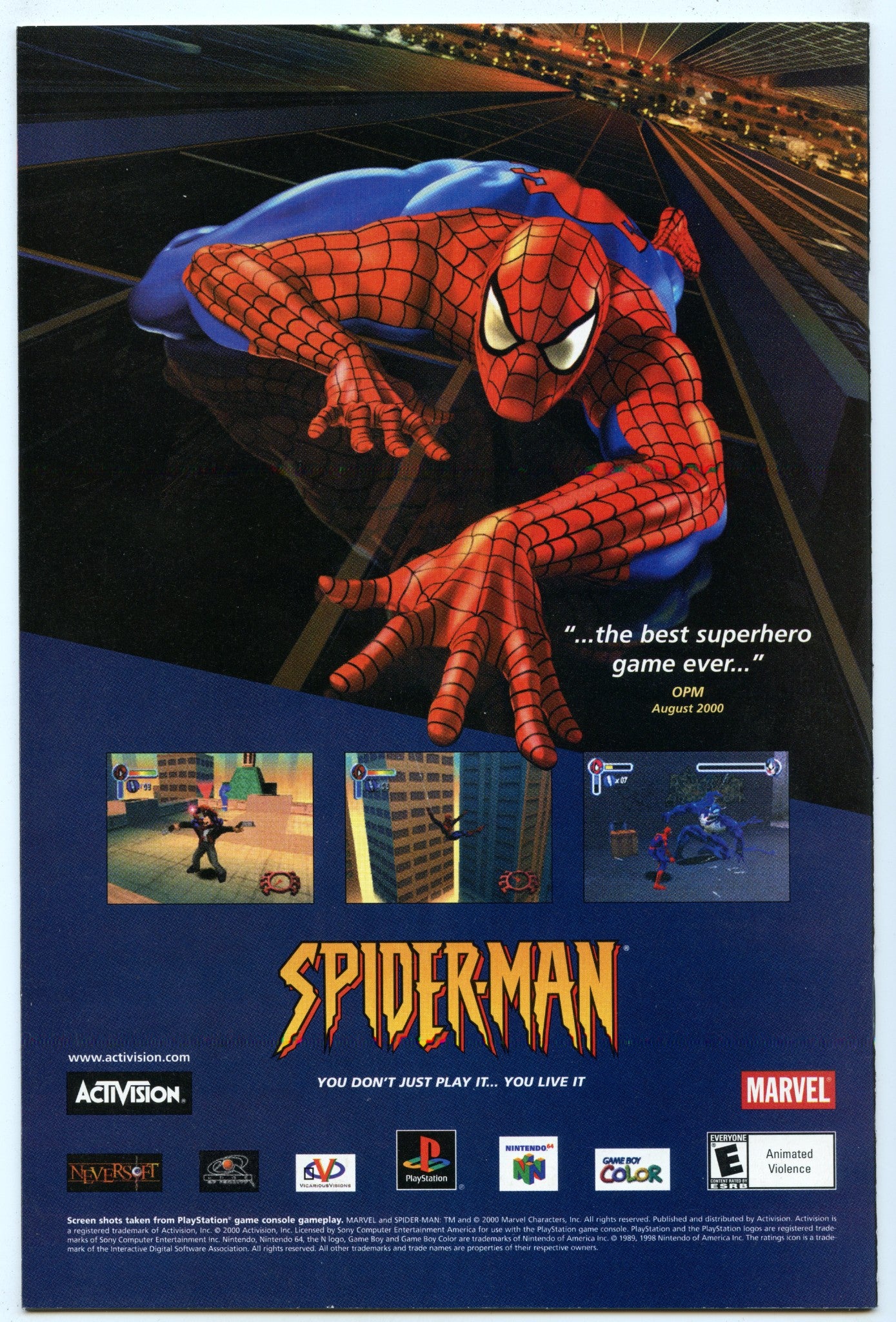 Sentry/Spider-man 1 (Feb 2001) NM- (9.2)