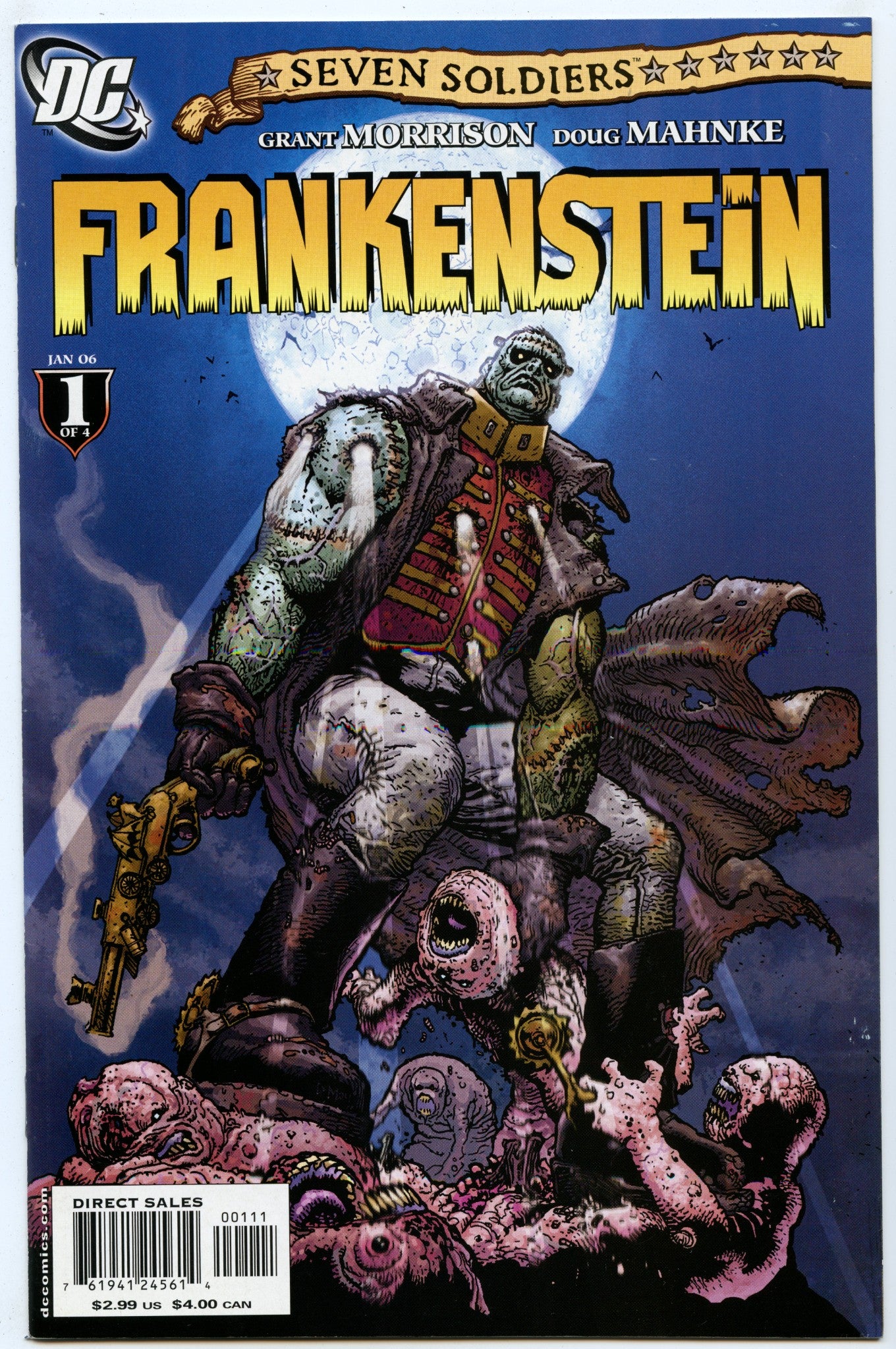 Seven Soldiers: Frankenstein 1 (Jan 2006) NM- (9.2)