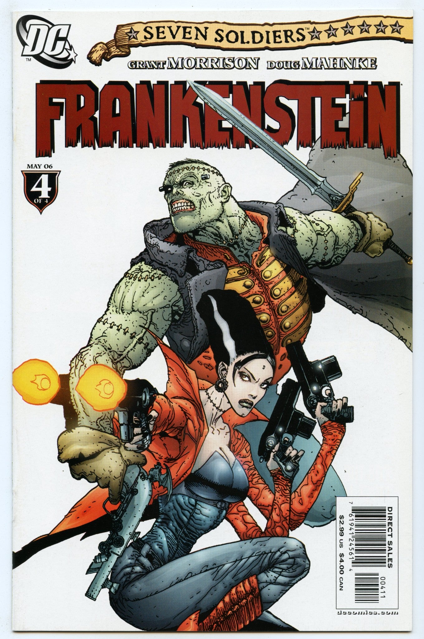 Seven Soldiers: Frankenstein 4 (May 2006) NM- (9.2)