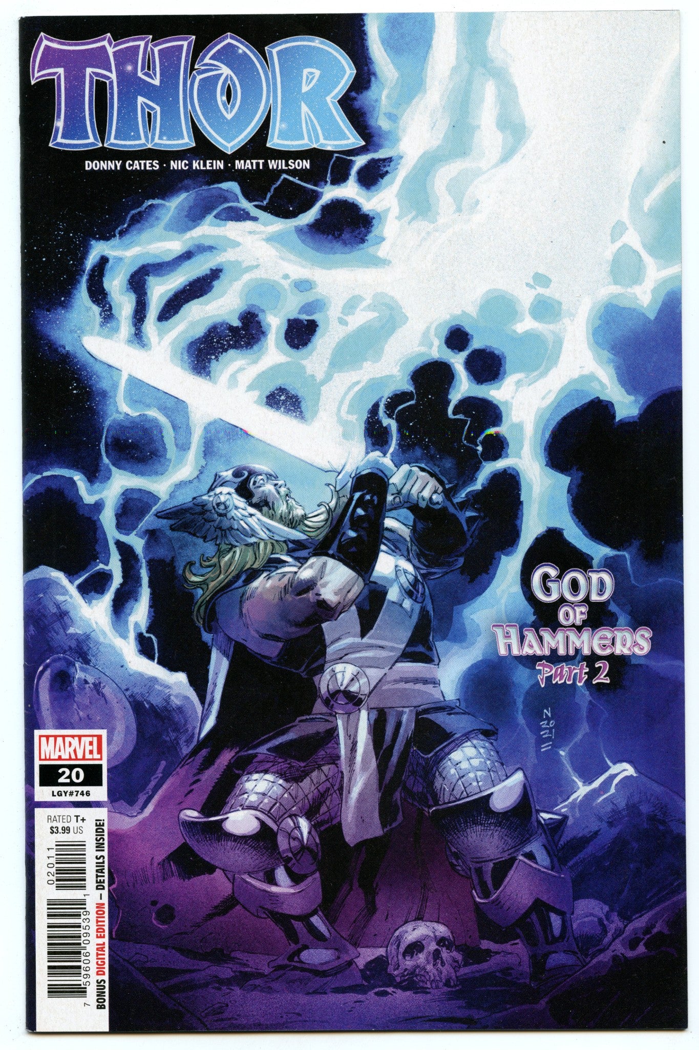 Thor 20 (Mar 2022) NM- (9.2) - 1st appearance God of Hammers