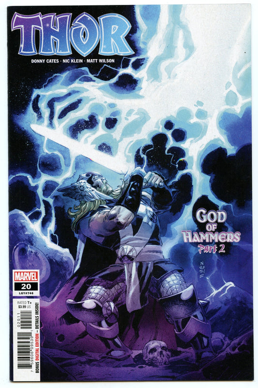 Thor 20 (Mar 2022) NM- (9.2) - 1st appearance God of Hammers