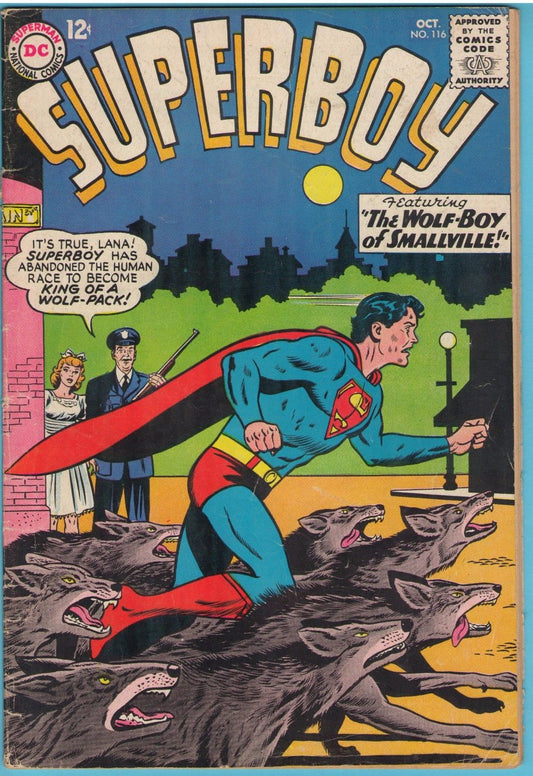 Superboy 116 (Oct 1964) VG- (3.5)