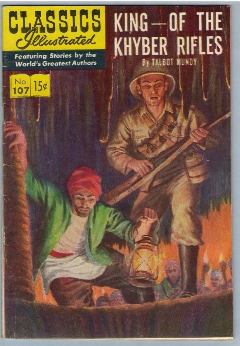 Classics Illustrated 107 (Original) (May 1953) FI- (5.5)