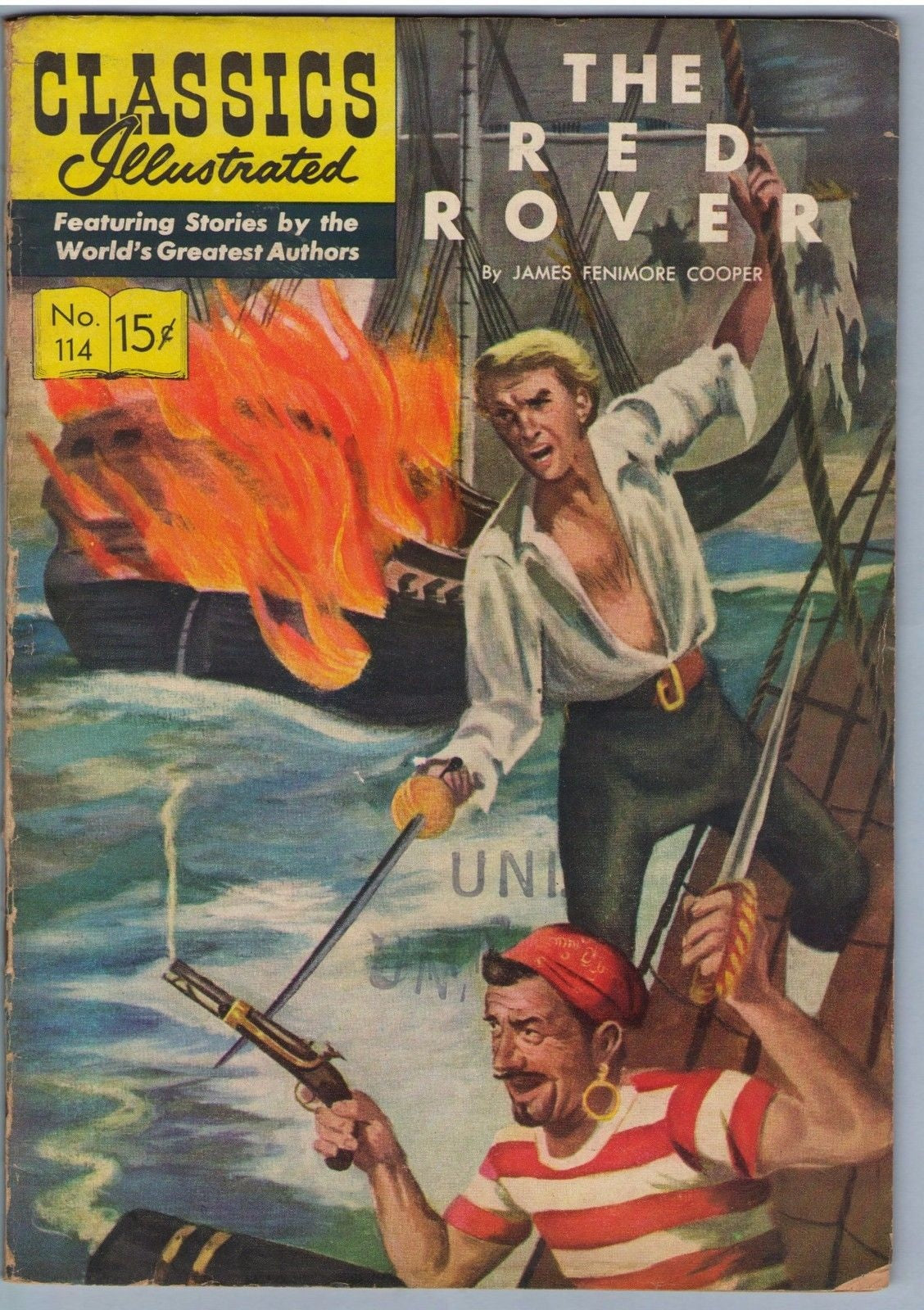 Classics Illustrated 114 (original) (Dec 1953) VG- (3.5)