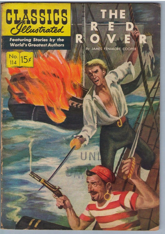 Classics Illustrated 114 (original) (Dec 1953) VG- (3.5)