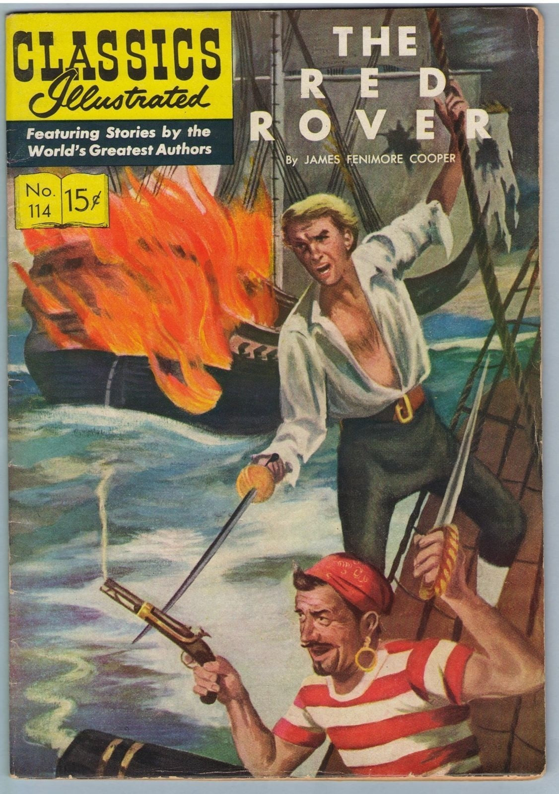 Classics Illustrated 114 (Original) (Dec 1953) FI+ (6.5)