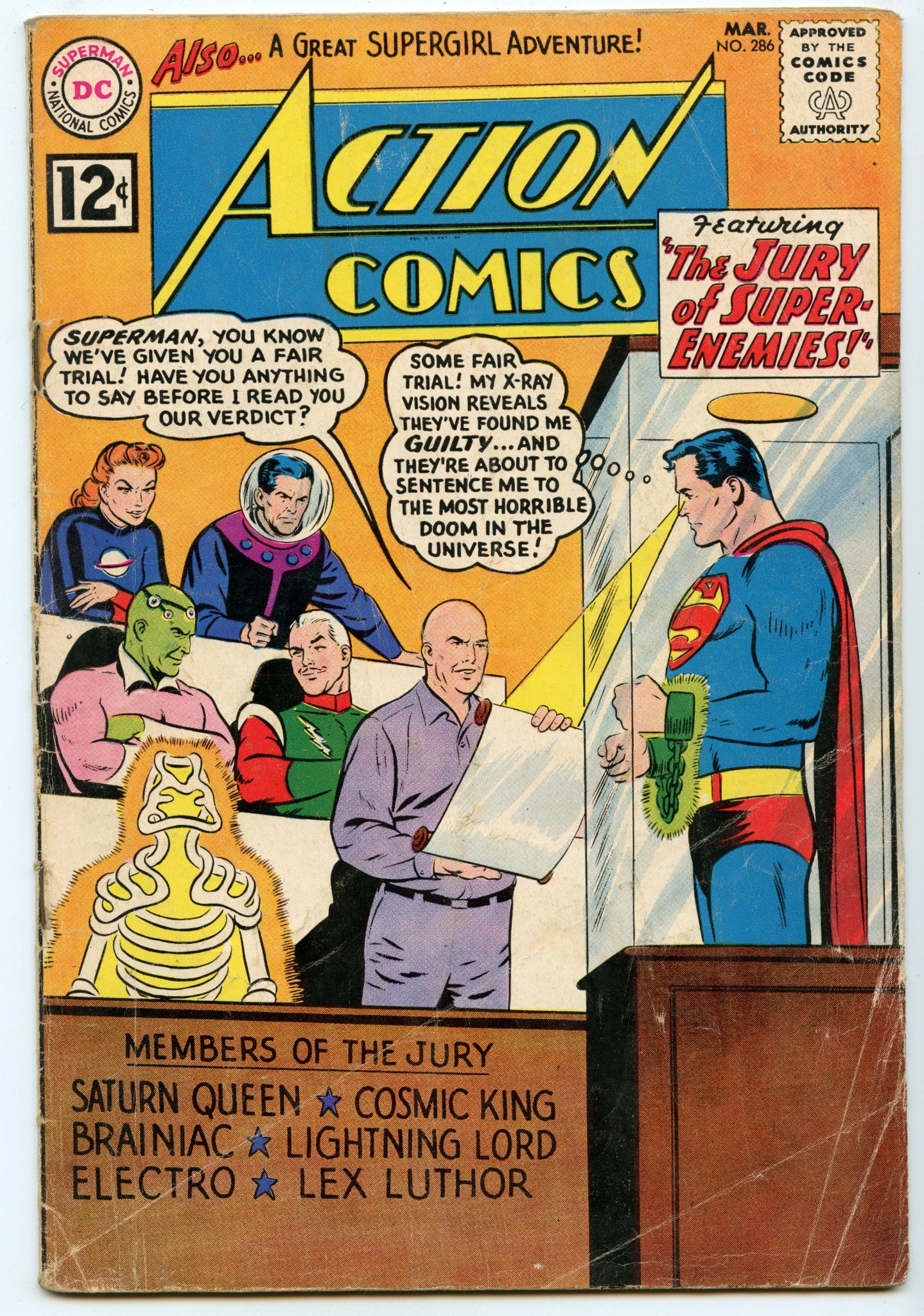 Action Comics 286 (Mar 1962) GD+ (2.5)