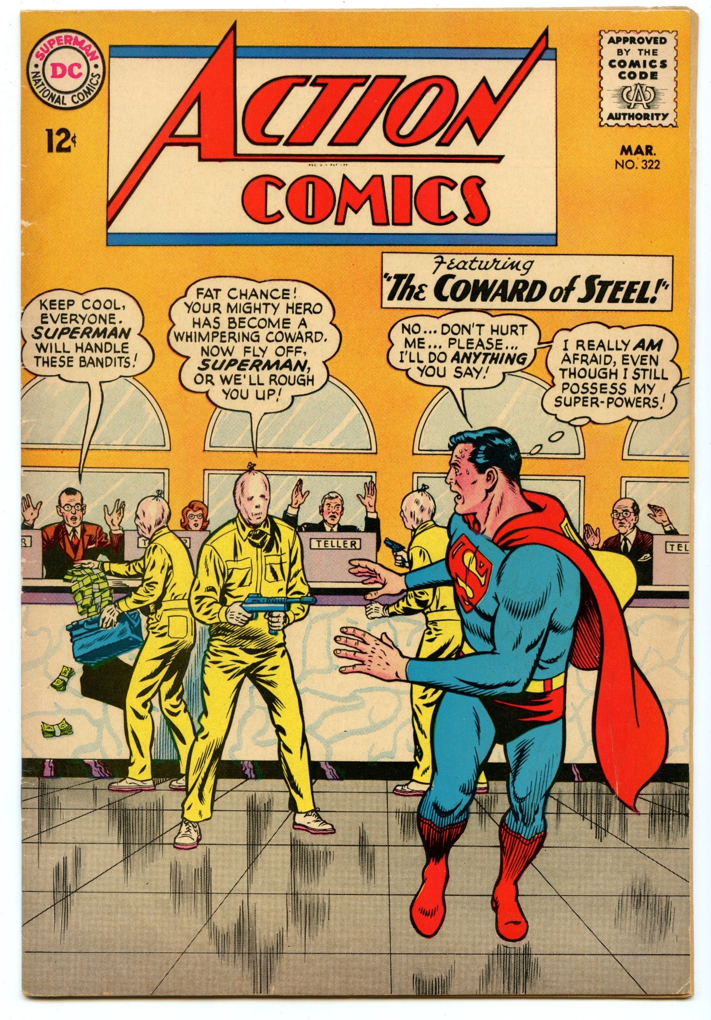 Action Comics 322 (Mar 1965) FI/VF (7.0)