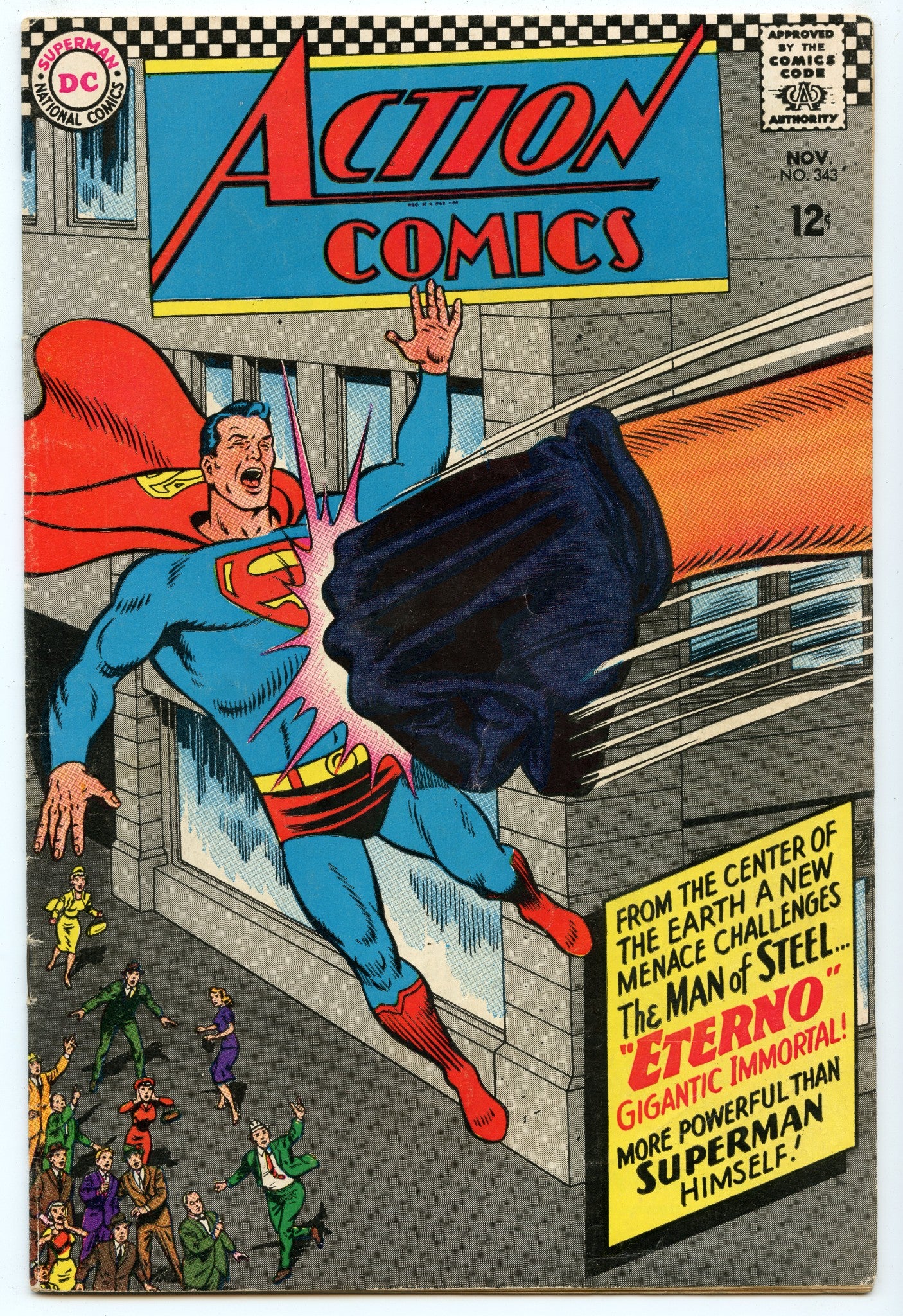Action Comics 343 (Nov 1966) VG+ (4.5)