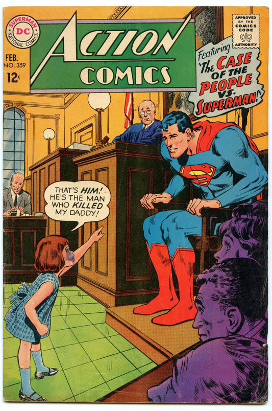 Action Comics 359 (Feb 1968) VG+ (4.5)