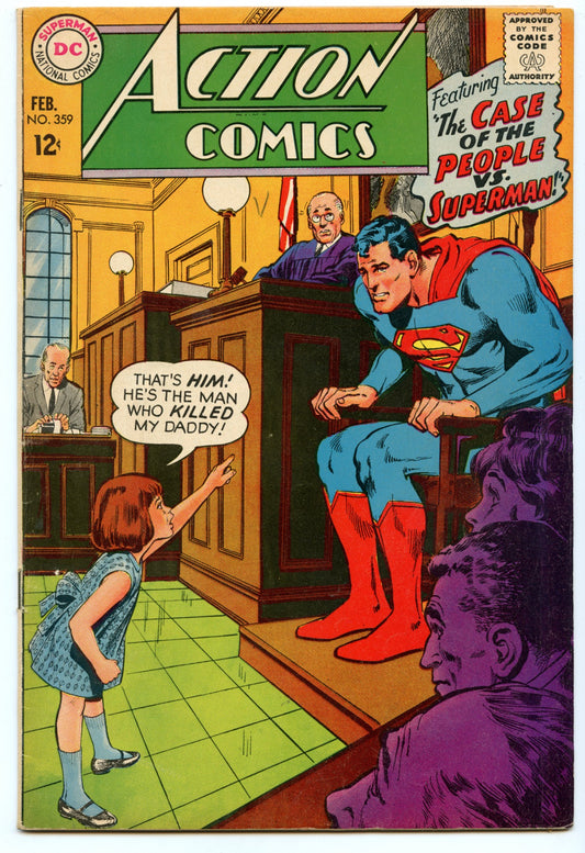 Action Comics 359 (Feb 1968) VG/FI (5.0)