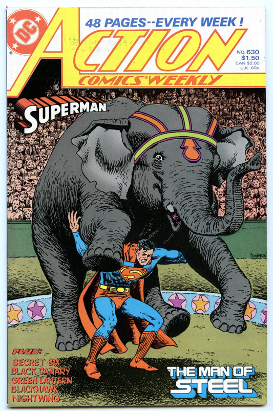 Action Comics Weekly 630 (Dec 1988) NM- (9.2)