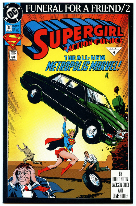 Action Comics 685 (Jan 1993) NM- (9.2)