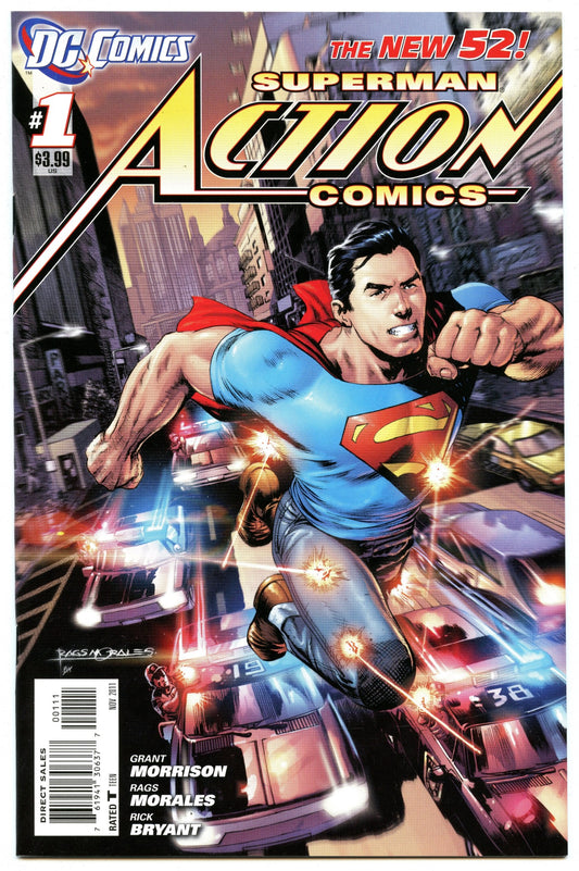 Action Comics V2 1 (Nov 2011) NM- (9.2)