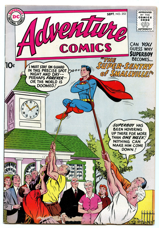 Adventure Comics 252 (Sep 1958) VG+ (4.5)