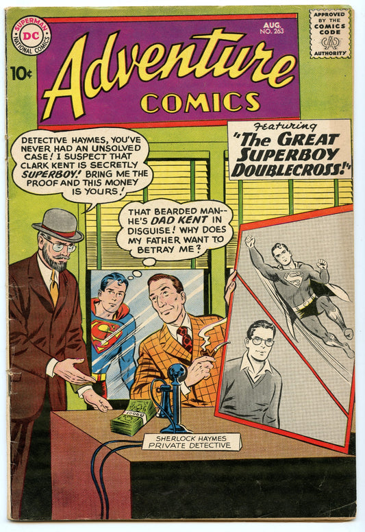 Adventure Comics 263 (Aug 1959) VG (4.0)