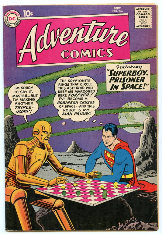 Adventure Comics 276 (Sep 1960) VG/FI (5.0)