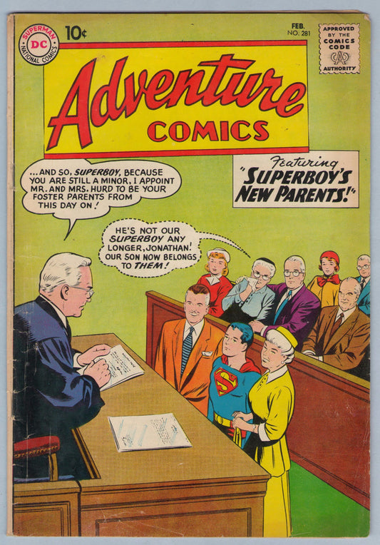 Adventure Comics 281 (Feb 1961) VG (4.0)