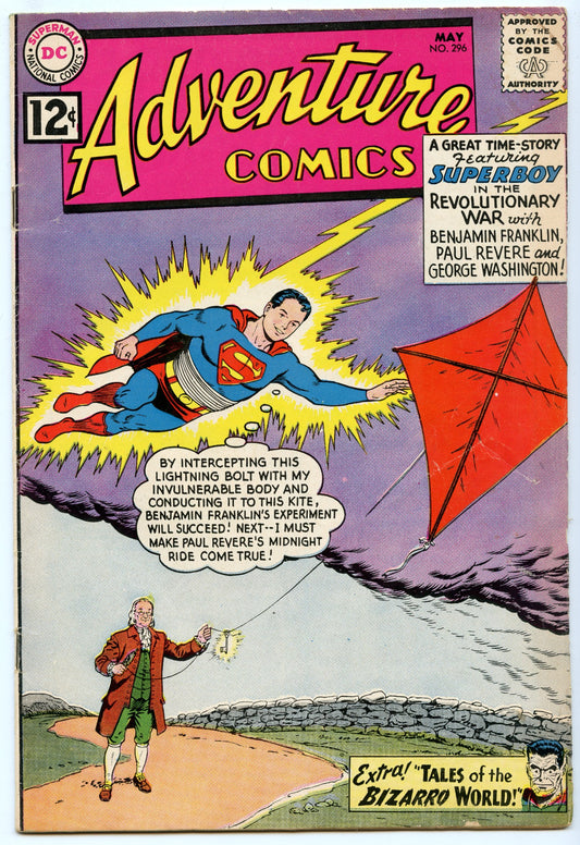 Adventure Comics 296 (May 1962) VG+ (4.5)