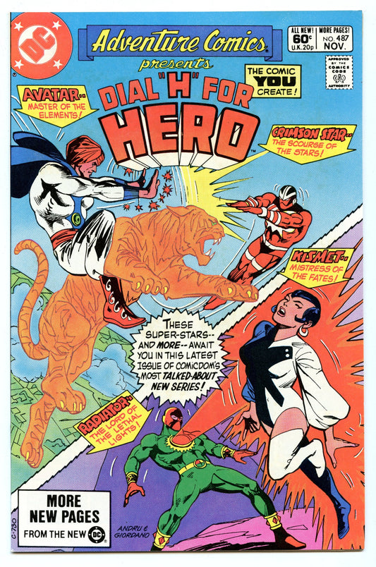 Adventure Comics 487 (Nov 1981) NM- (9.2)