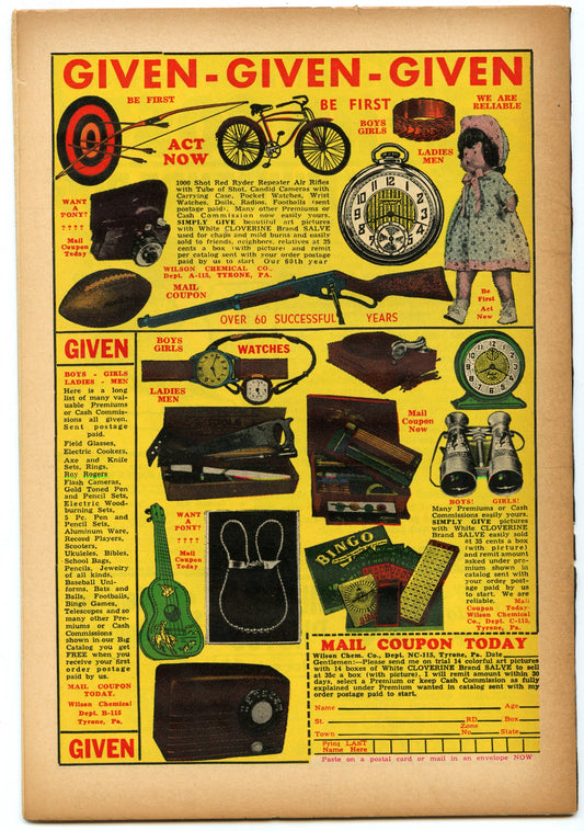 All-American Men of War 30 (Feb 1956) VG/FI (5.0)