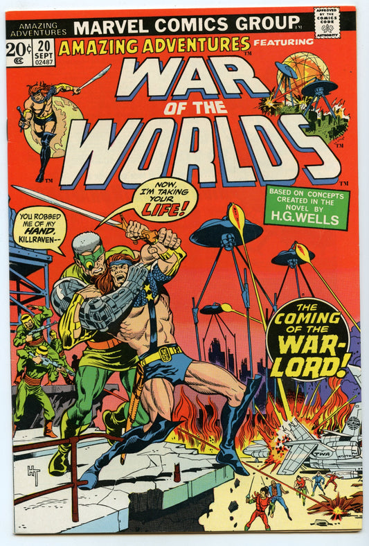 Amazing Adventures 20 (Sep 1973) VF/NM (9.0)